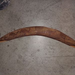 Aboriginal Yalata Mission Decorated Boomerang